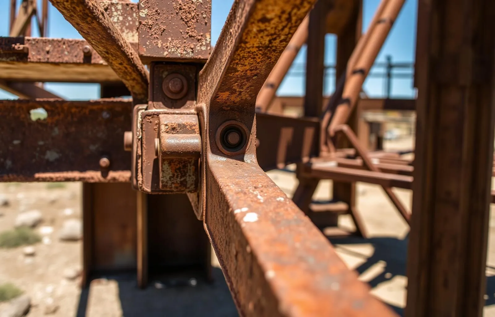 Estructuras metálicas y corrosión — solución MEMBRAX para minería